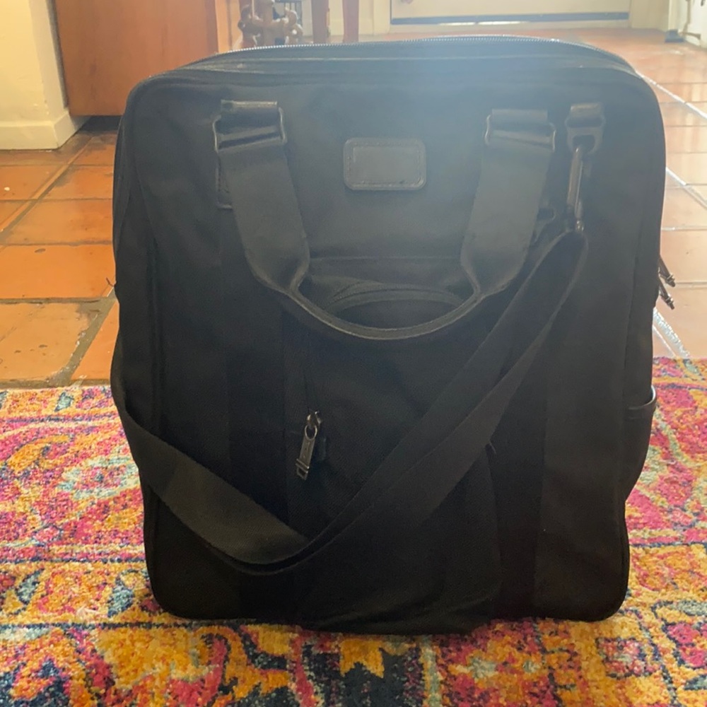 Tumi laptop shoulder and double handle bag